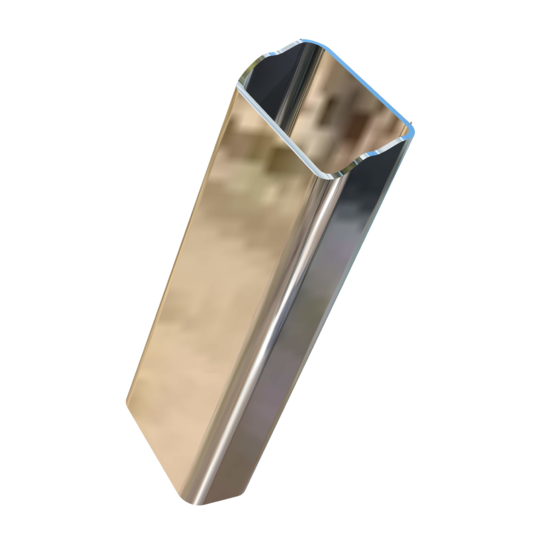 Titanium 1 inch X 2 inch Rectangular Tubing, 0.065 inch Wall Thickness, 20 Foot Length